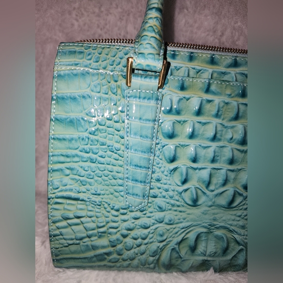 Brahmin Anywhere Convertible Satchel Glass Glossy - Picture 6 of 13